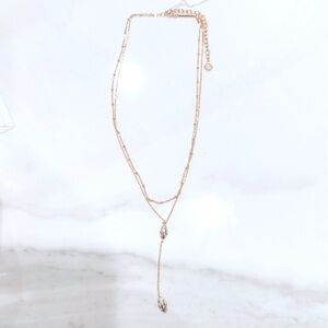 Kendra Scott Genevieve Multi Strand Y Necklace in Gold